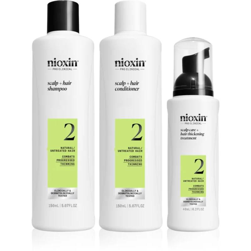 Debenhams Unisex Multicolor Scalp + Hair Thickening System 2 For Natural Hair With Progressed Thinning, Trial Kit - Image 3